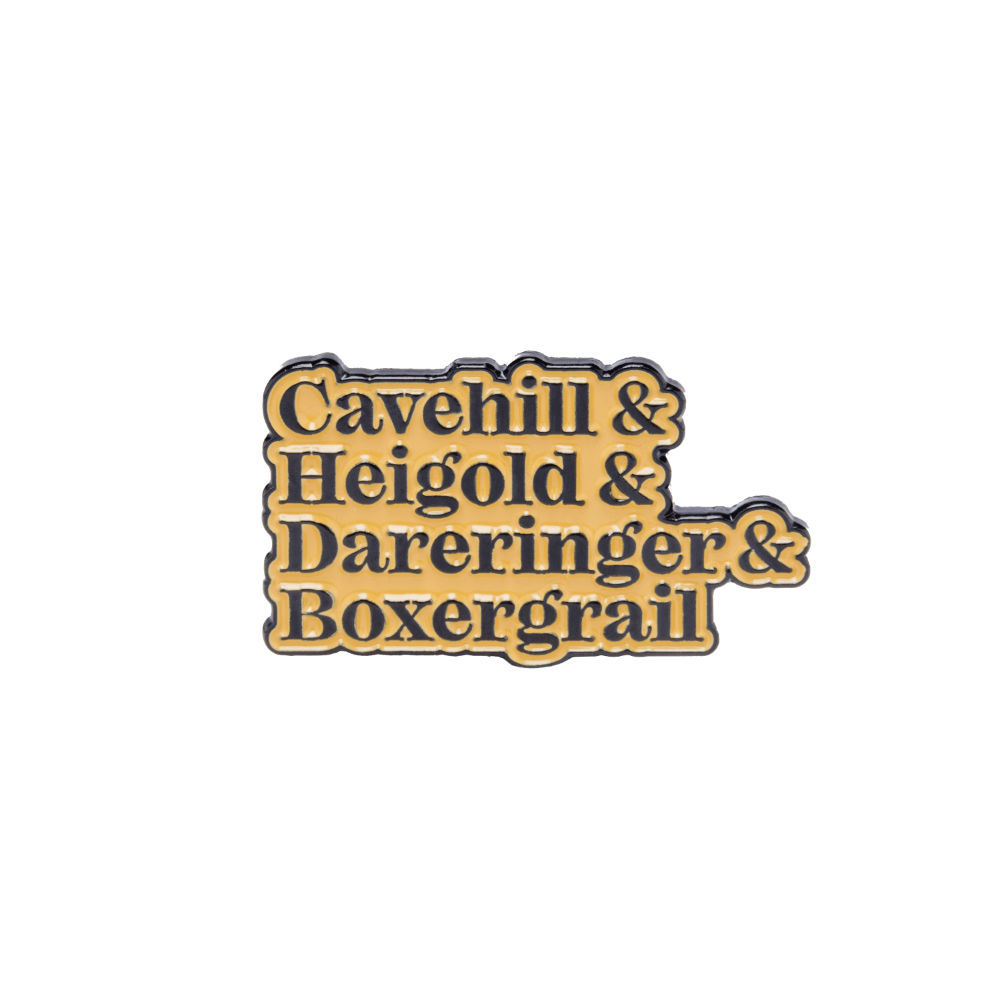 Whiskey List Enamel Pin - Rabbit Hole Distillery